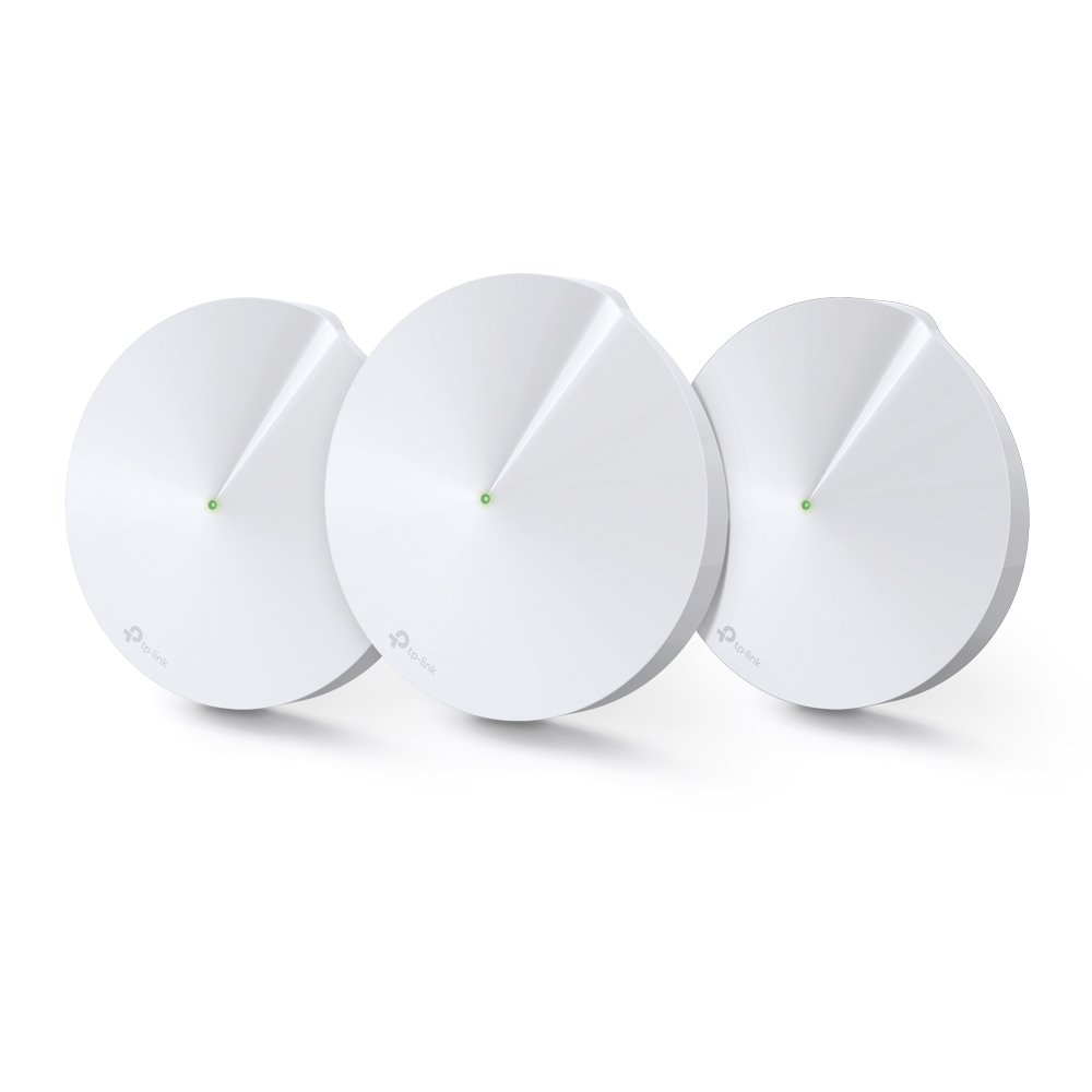 Imagem de KIT ROTEADOR WI-FI MESH TP-LINK DECO M5 GIGABIT DUAL-BAND AC1300 (3 UNIDADES)