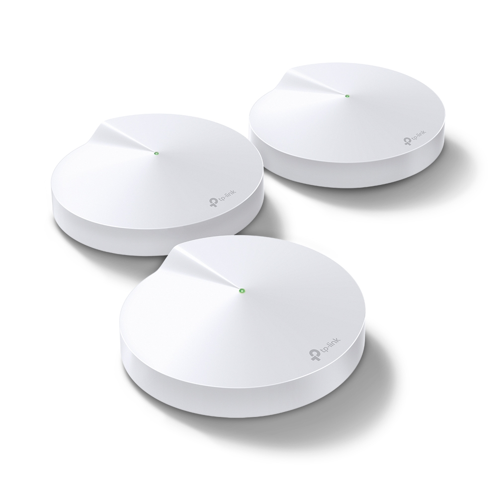 Imagem de KIT ROTEADOR WI-FI MESH TP-LINK DECO M5 GIGABIT DUAL-BAND AC1300 (3 UNIDADES)