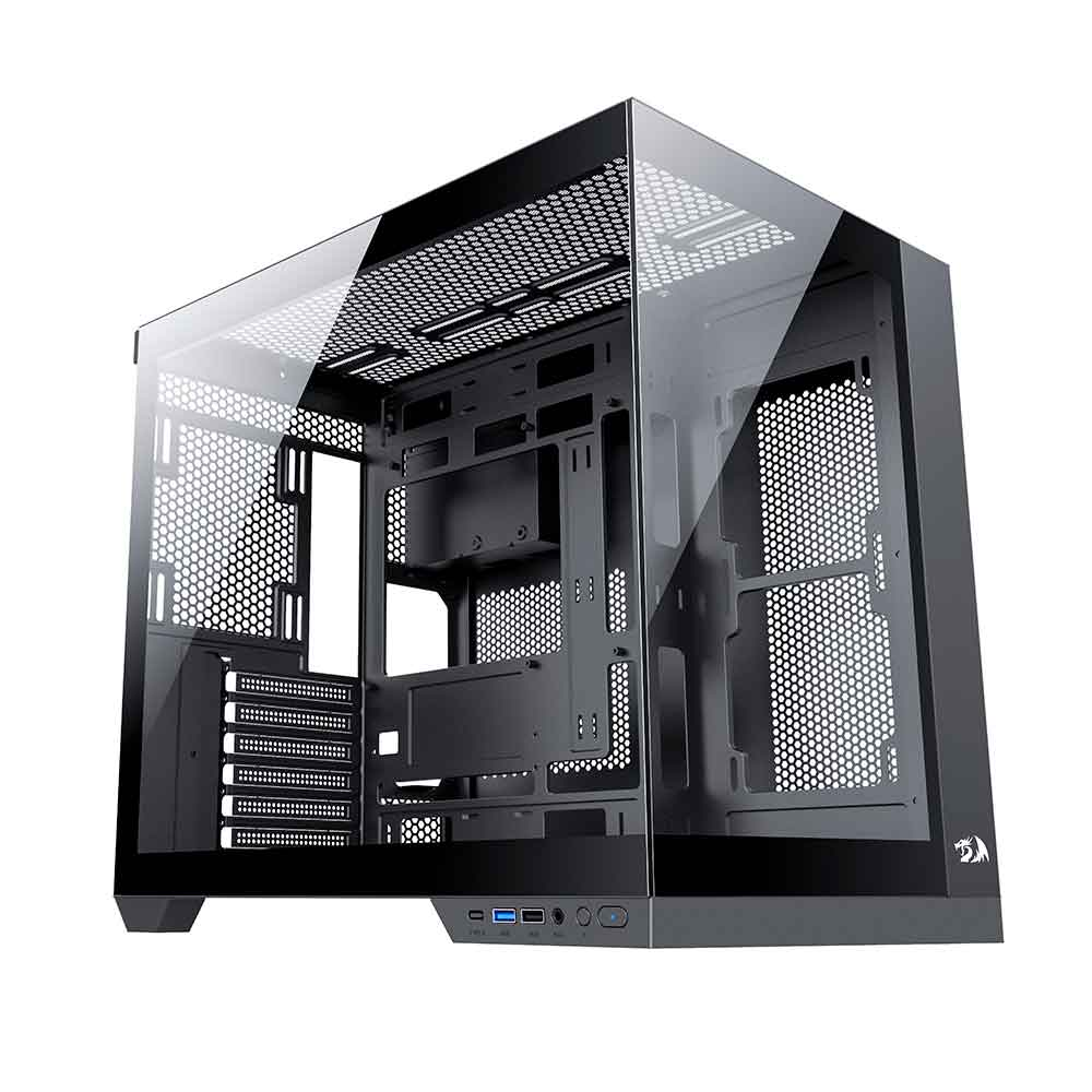 Mostrar detalhes de GABINETE GAMER REDRAGON WIDELOAD PRO PRETO CA-604B-PRO Imagem de GABINETE GAMER REDRAGON WIDELOAD PRO PRETO CA-604B-PRO