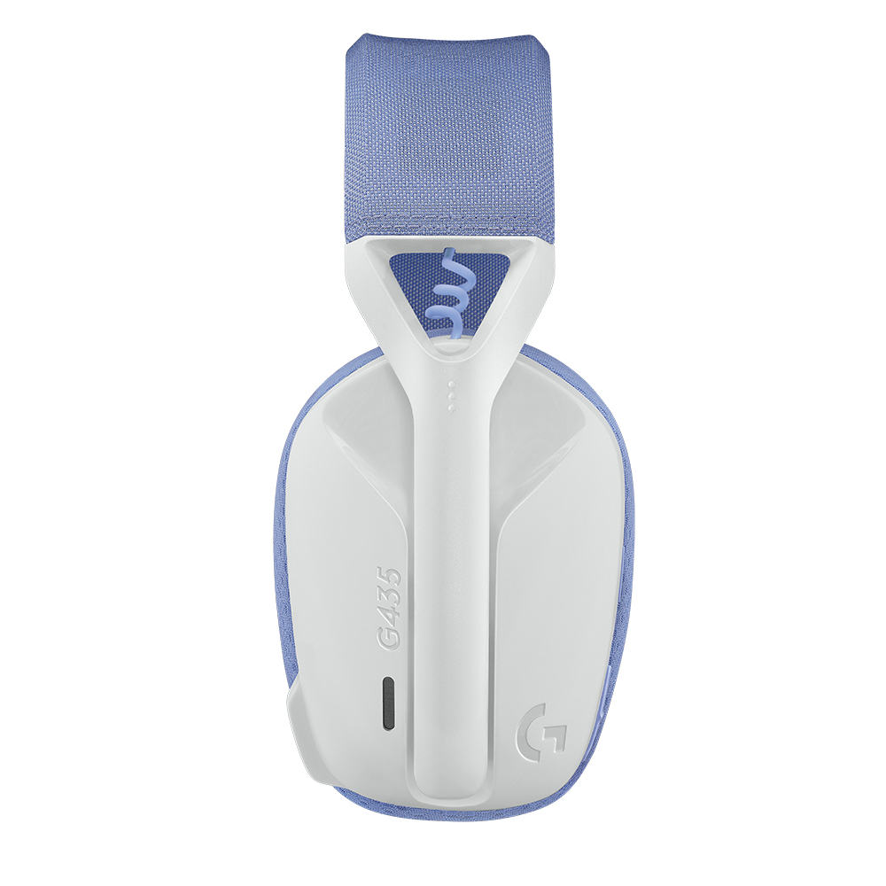 Imagem de HEADSET LOGITECH G435 LIGHTSPEED BLUETOOTH SEM FIO BRANCO 981-001073