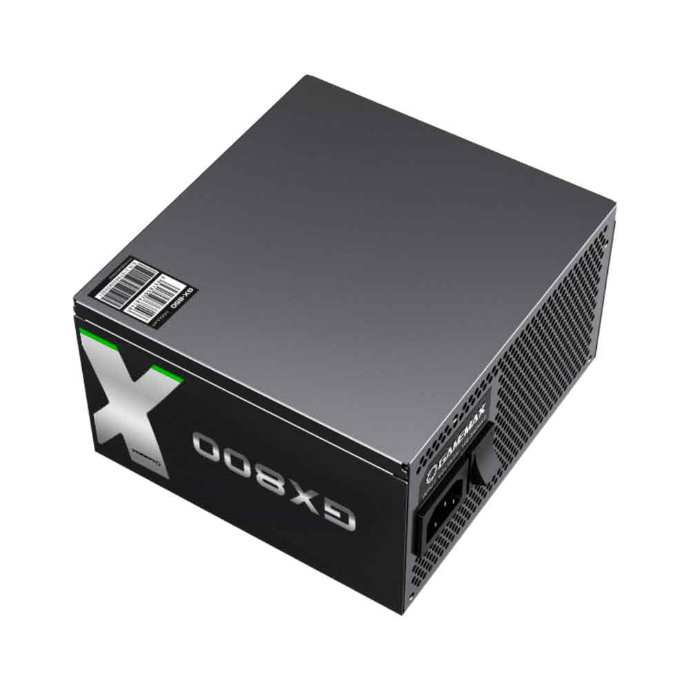 Imagem de FONTE DE ALIMENTACAO GAMEMAX 800W 80 PLUS GOLD  - GX800 BLACK