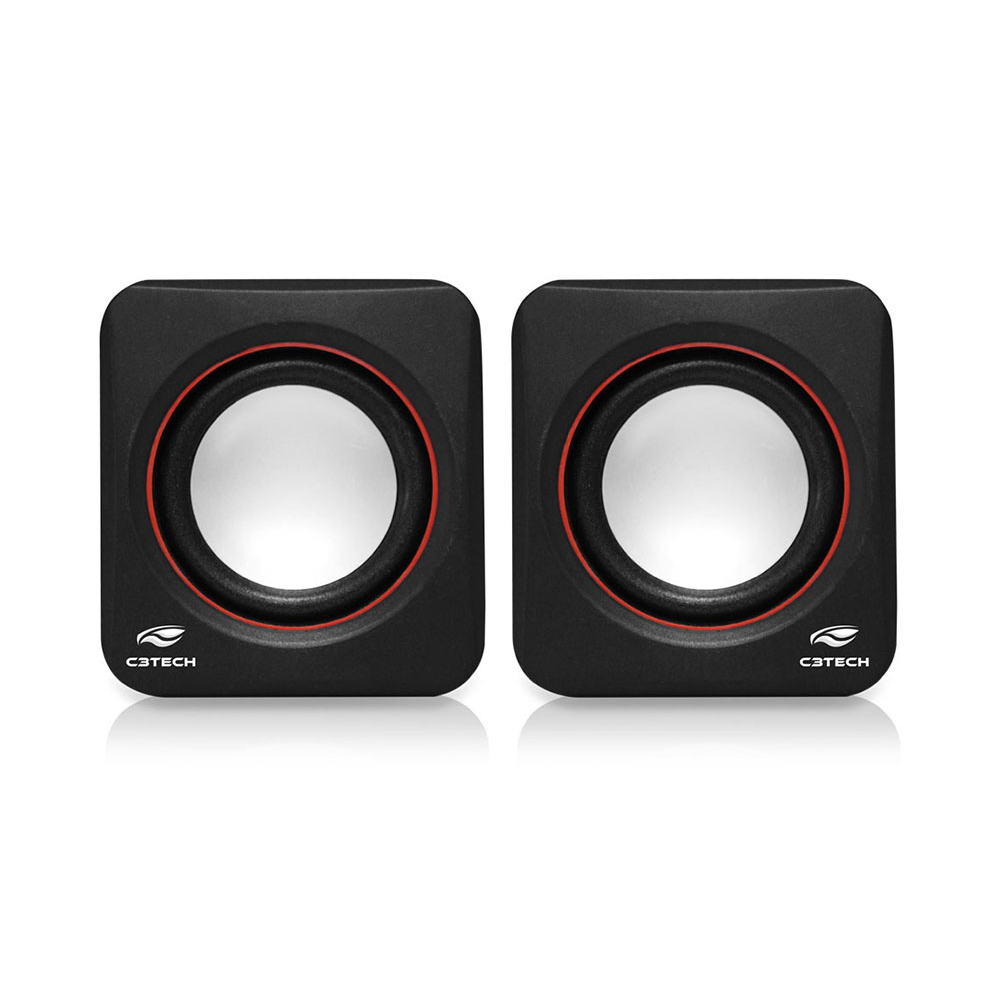 Imagem de CAIXA DE SOM C3TECH 3W USB PRETO - SP-301BK
