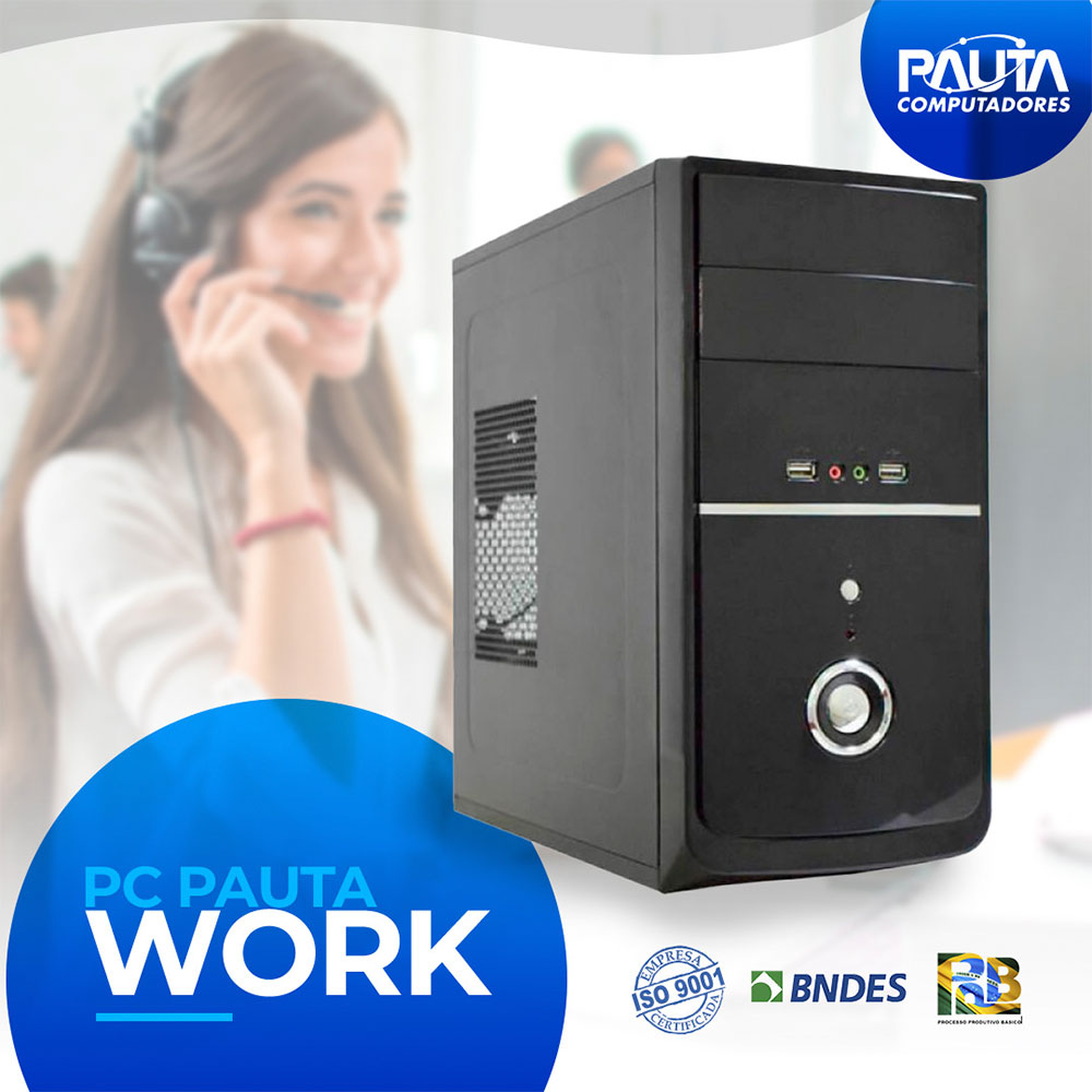 Imagem de PC PAUTA WORK CELERON G5900/ 8GB/ 256GB/ FREEDOS