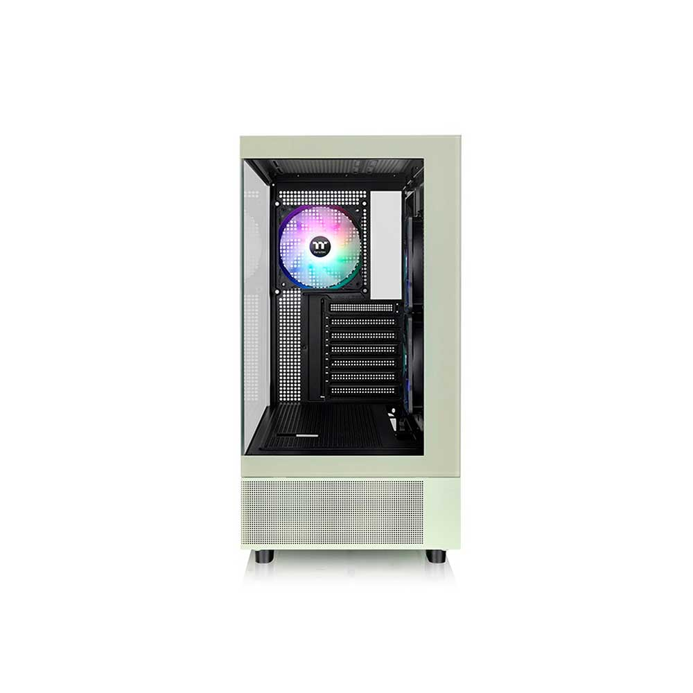 Imagem de GABINETE GAMER THERMALTAKE VIEW 270 PLUS TG ARGB MATCHA GREEN 3 FANS 120MM - CA-1Y7-00M6WN-01