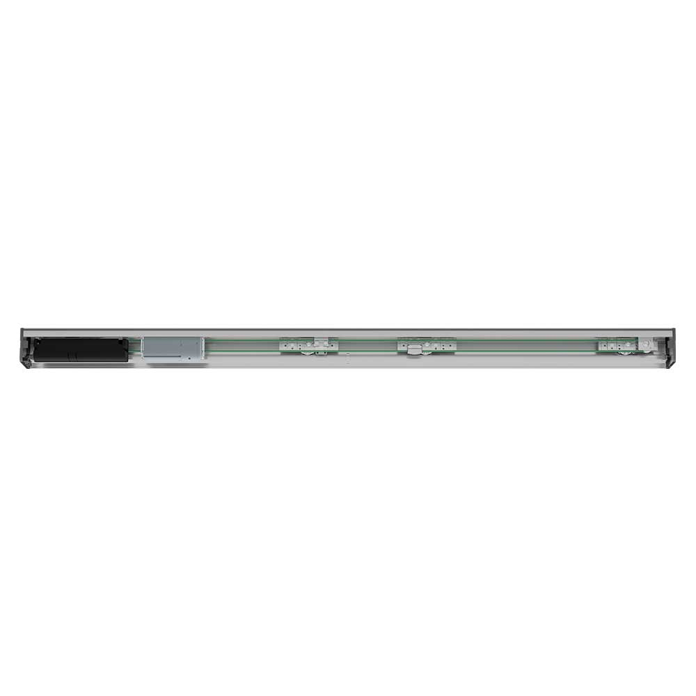 Imagem de CONJ AUT PORTAS DESLIZANTE WIND 200 2F VIDRO 5M BRUSHLESS 24V BRANCA F09274033 PPA