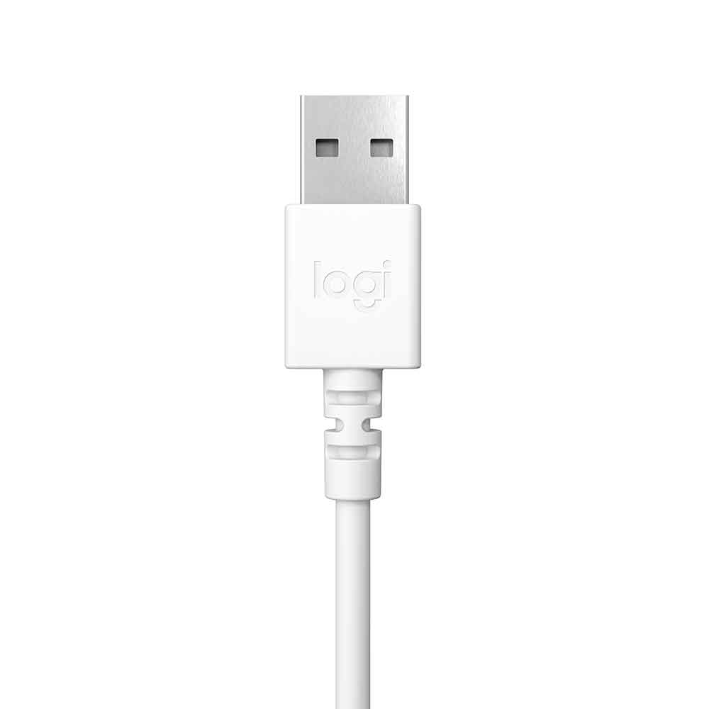 Imagem de FONE DE OUVIDO MIC LOGITECH H390 USB BRANCO