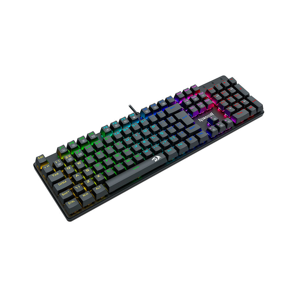 Imagem de TECLADO REDRAGON MECANICO GAMER SINDRI RAINBOW PRETO K671 (PT-BROWN)