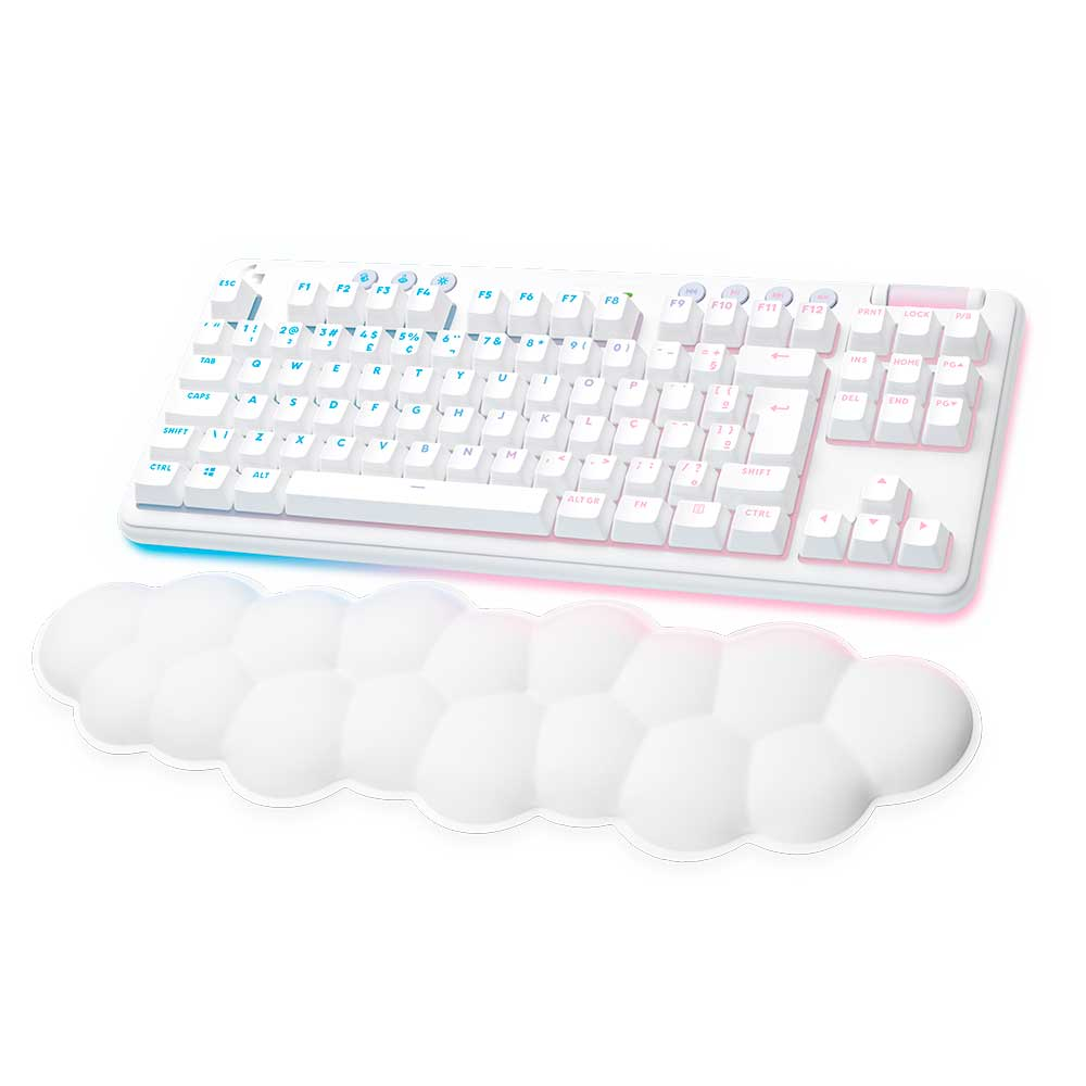 Imagem de TECLADO MECANICO LOGITECH GAMER G G715 TACTILE S/ FIO BRANCO -  920-010702