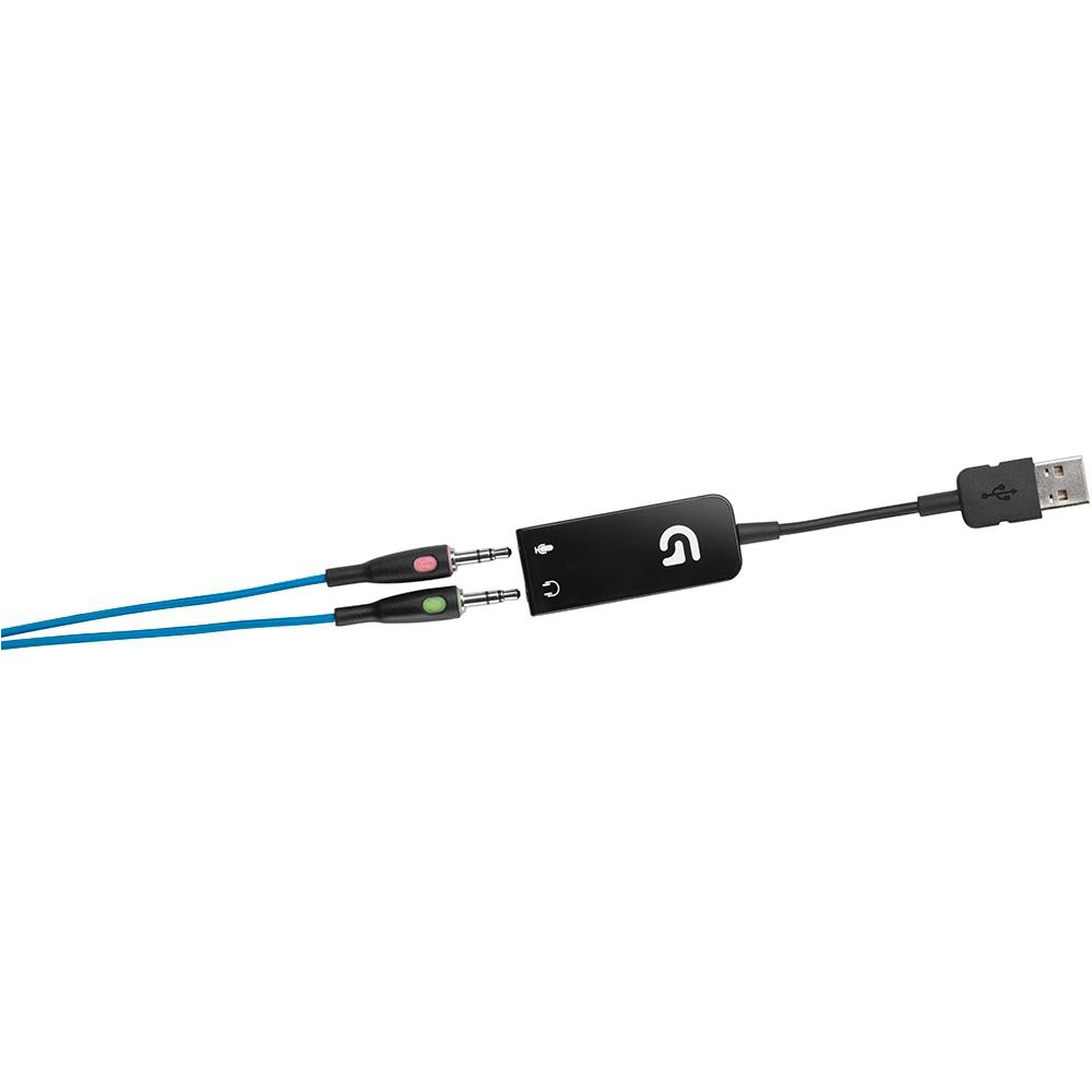 Imagem de FONE DE OUVIDO MIC LOGITECH GAMER G432 7.1 USB/P2 PRETO