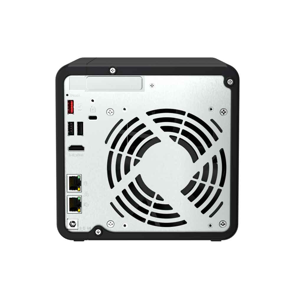 Imagem de STORAGE NAS QNAP 4 BAIAS INTEL CELERON N5095 4 CORE, 2.9GHZ, 8GB, 2x 2.5 GBE TORRE - TS-464-8G-BR