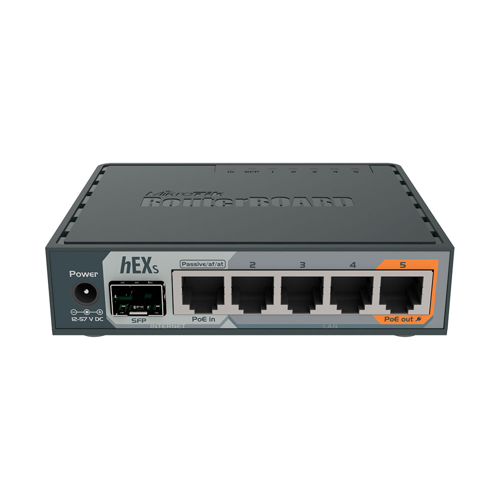Imagem de ROTEADOR ROUTER BOARD RB760IGS HEX S - MIKROTIK