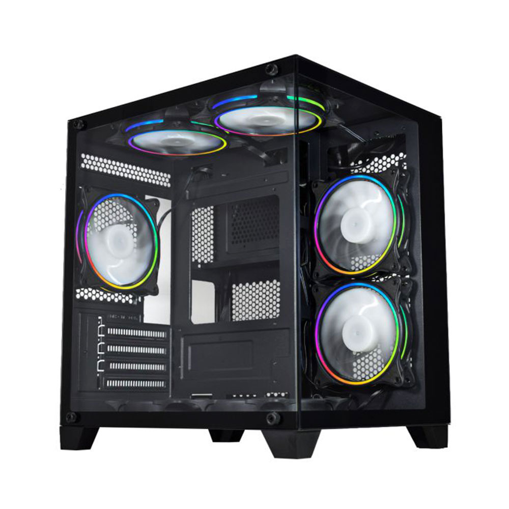 Imagem de GABINETE GAMER K-MEX AQUARIO CG-0305 MICRO ATX PRETO