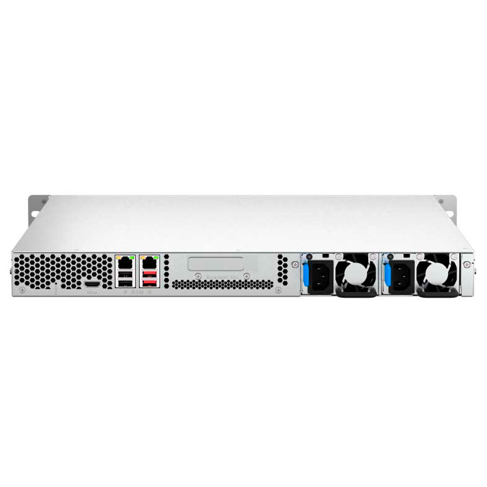 Imagem de STORAGE NAS QNAP 4 BAIAS INTEL CELERON 4GB RAM 2P LAN 2P USB 2.0 HDMI - TS-464U-RP-8G-US