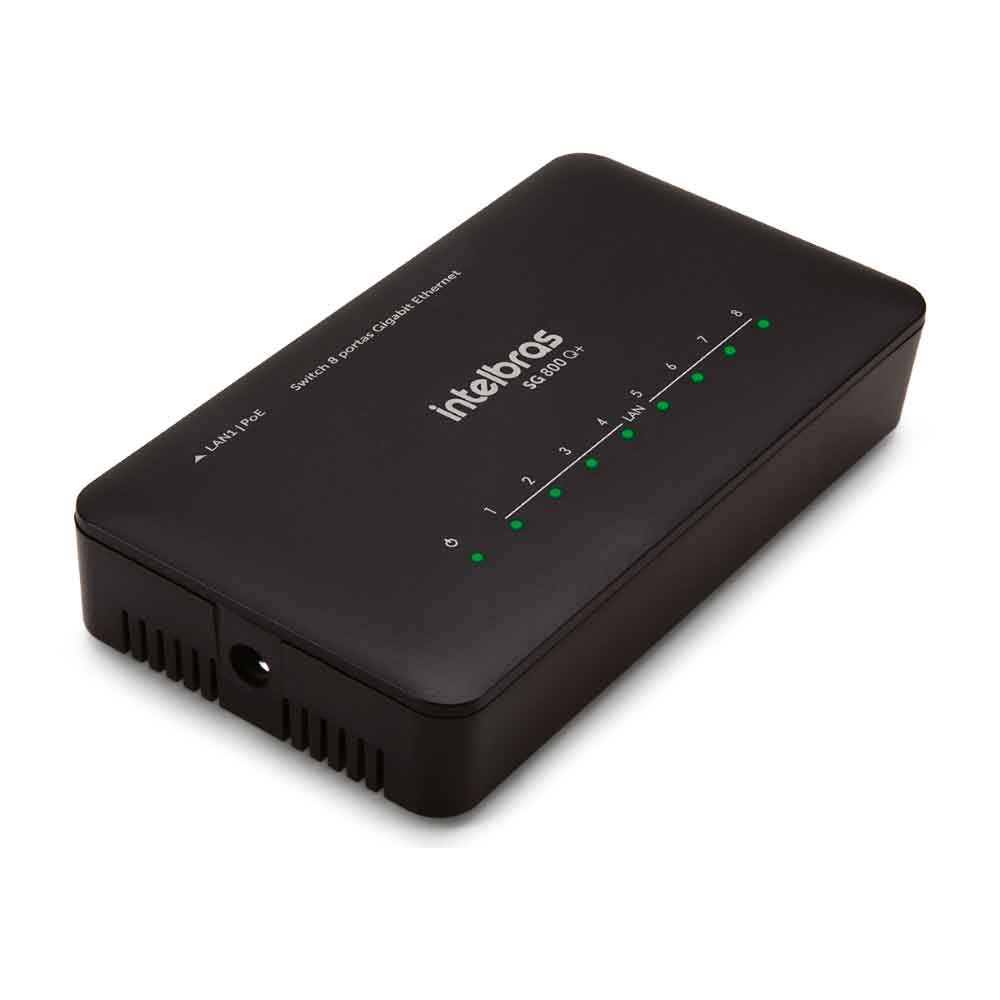 Imagem de SWITCH INTELBRAS 8P SG 800 Q+CKD (NAO GERENCIAVEL) - 4760079