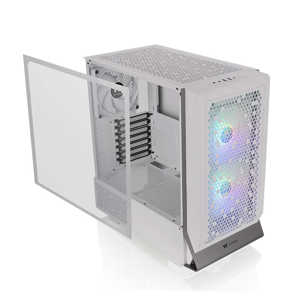 Imagem de GABINETE GAMER THERMALTAKE  CERES 300 ARGB WHITE C/ 3 FANS 140MM - CA-1Y2-00M6WN-01