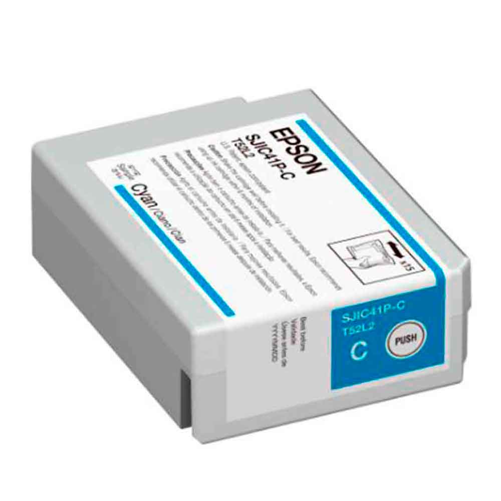 Mostrar detalhes de CARTUCHO EPSON CIANO PARA C4000 Imagem de CARTUCHO EPSON CIANO PARA C4000