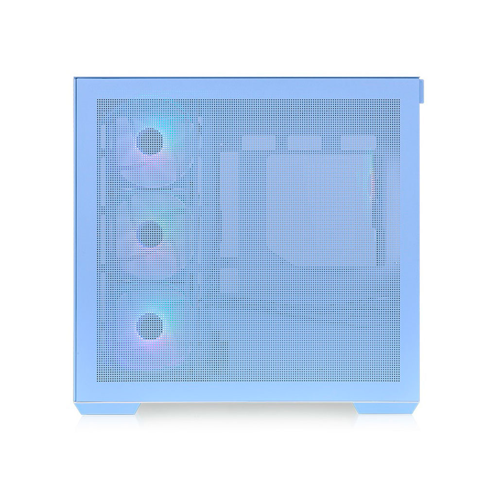 Imagem de GABINETE GAMER THERMALTAKE  VIEW 380 TG ARGB HYDRANGEA BLUE 4 FANS 120MM - CA-1Z2-00MFWN-00