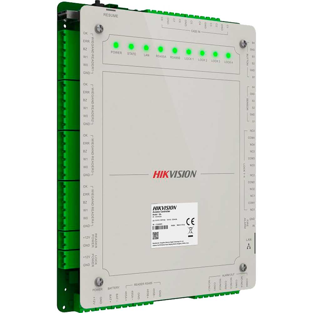Mostrar detalhes de CONTROLE DE ACESSO DS-K2624X(P) HIKVISION Imagem de CONTROLE DE ACESSO DS-K2624X(P) HIKVISION