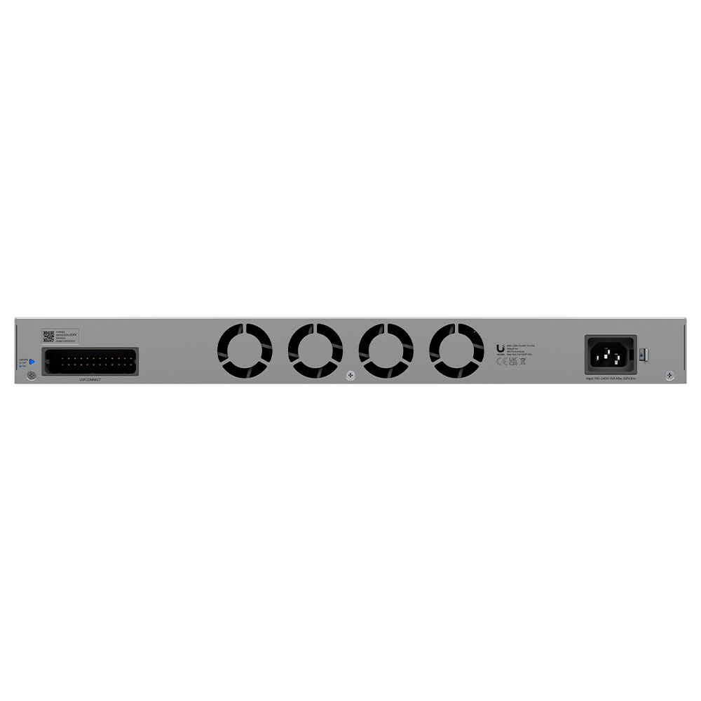 Imagem de SWITCH UBIQUITI GERENCIAVEL L3 24 PORTAS 2.5 GIGABIT + 04 SFP+ DE 10GB USW-PRO-HD-24-POE RACK