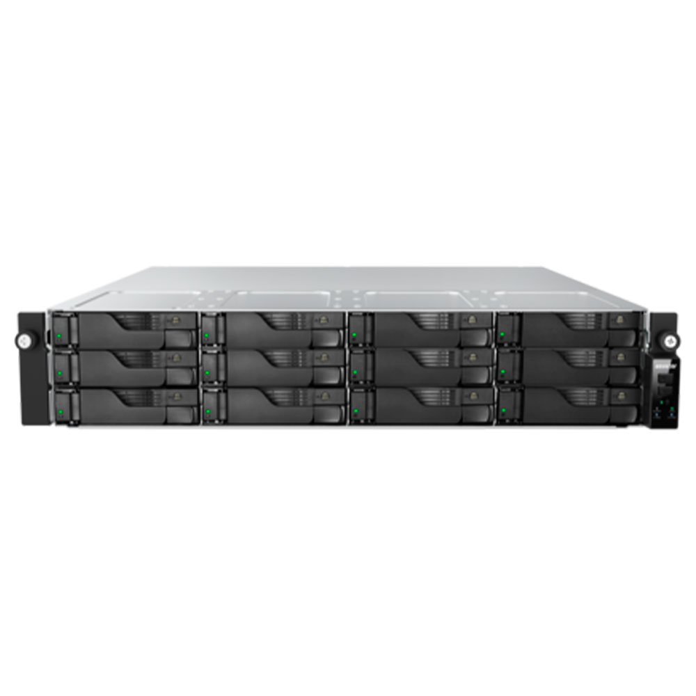 Imagem de STORAGE NAS ASUSTOR RACK S/HD 12 BAIAS AMD RYZEN 7 PRO 2 PORTAS LAN 1GB E 2 10GB - AS7212RDX-BR