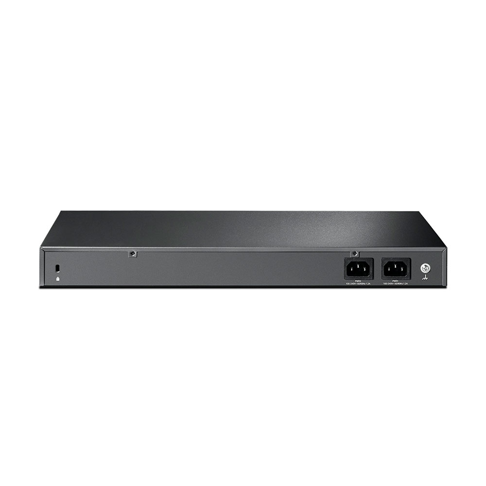 Imagem de SWITCH GERENCIAVEL SFP L2+ DE 24 PORTAS COM 4 SLOTS 10GE SFP+ JETSTREAM SG3428XF TP-LINK