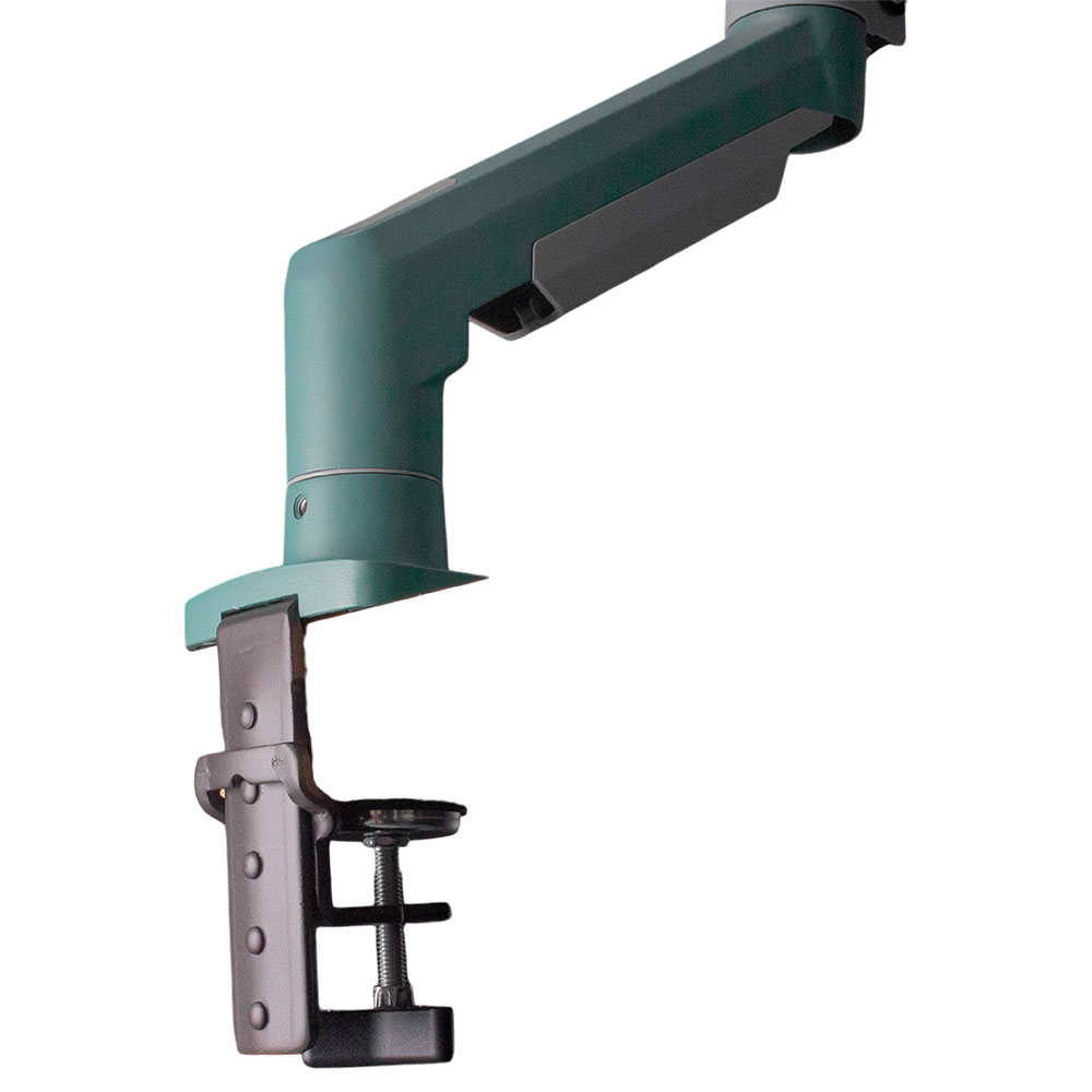 Imagem de SUPORTE MONITOR NORTH BAYOU PISTAO A GAS MORSA 17" A 30" VERDE - NB-F80-XK