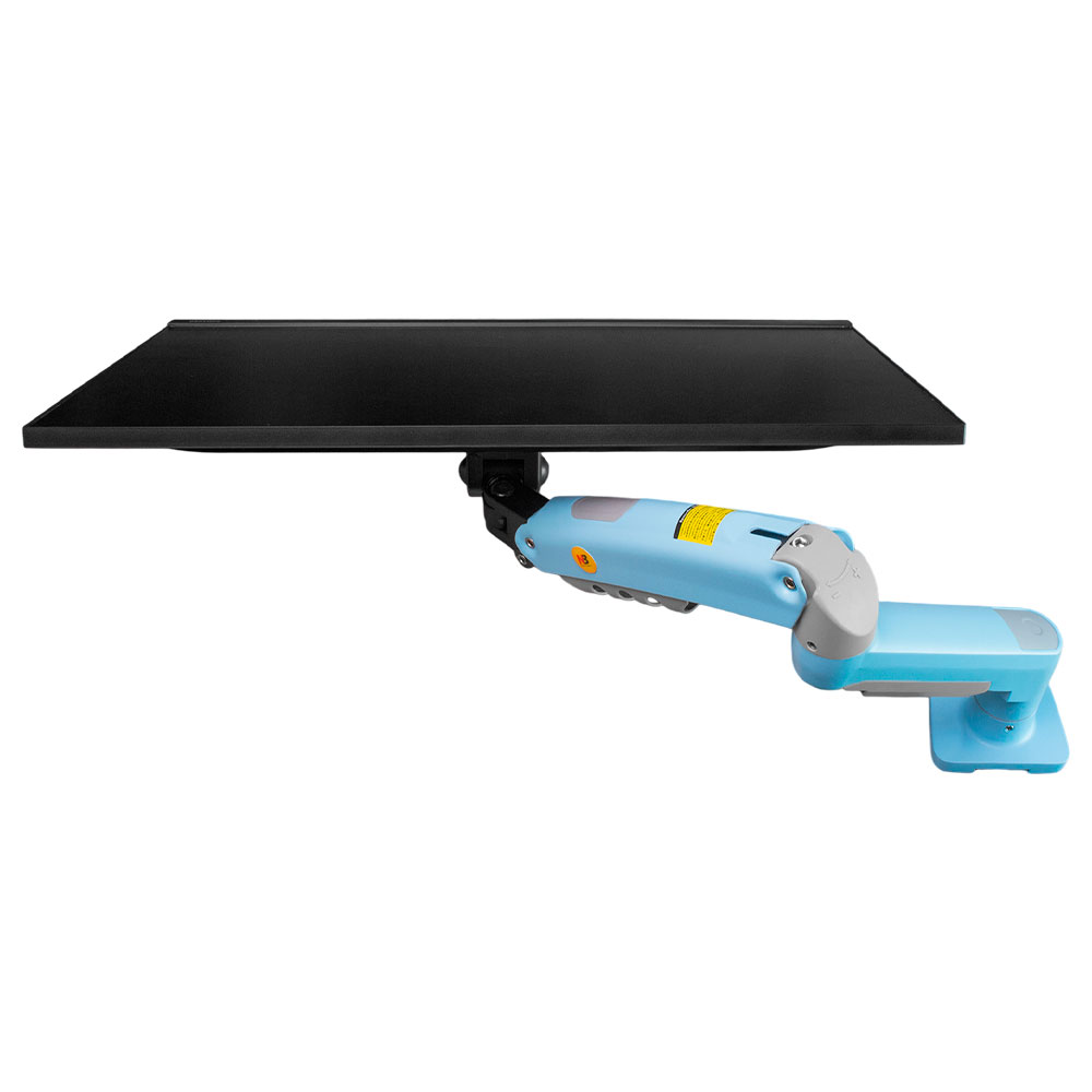 Imagem de SUPORTE MONITOR NORTH BAYOU PISTAO A GAS MORSA 17" A 30" AZUL - NB-F80-XM