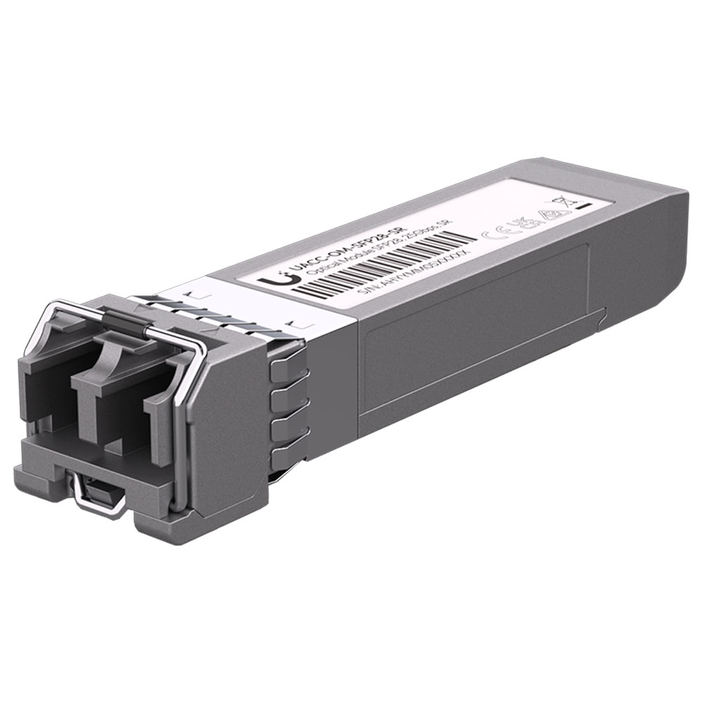 Imagem de MODULO UBIQUITI MINI GBIC/SFP28 MULTIMODO 2LC 25GBPS/GIGABIT 100M UACC-OM-SFP28-SR (1 - PACK)