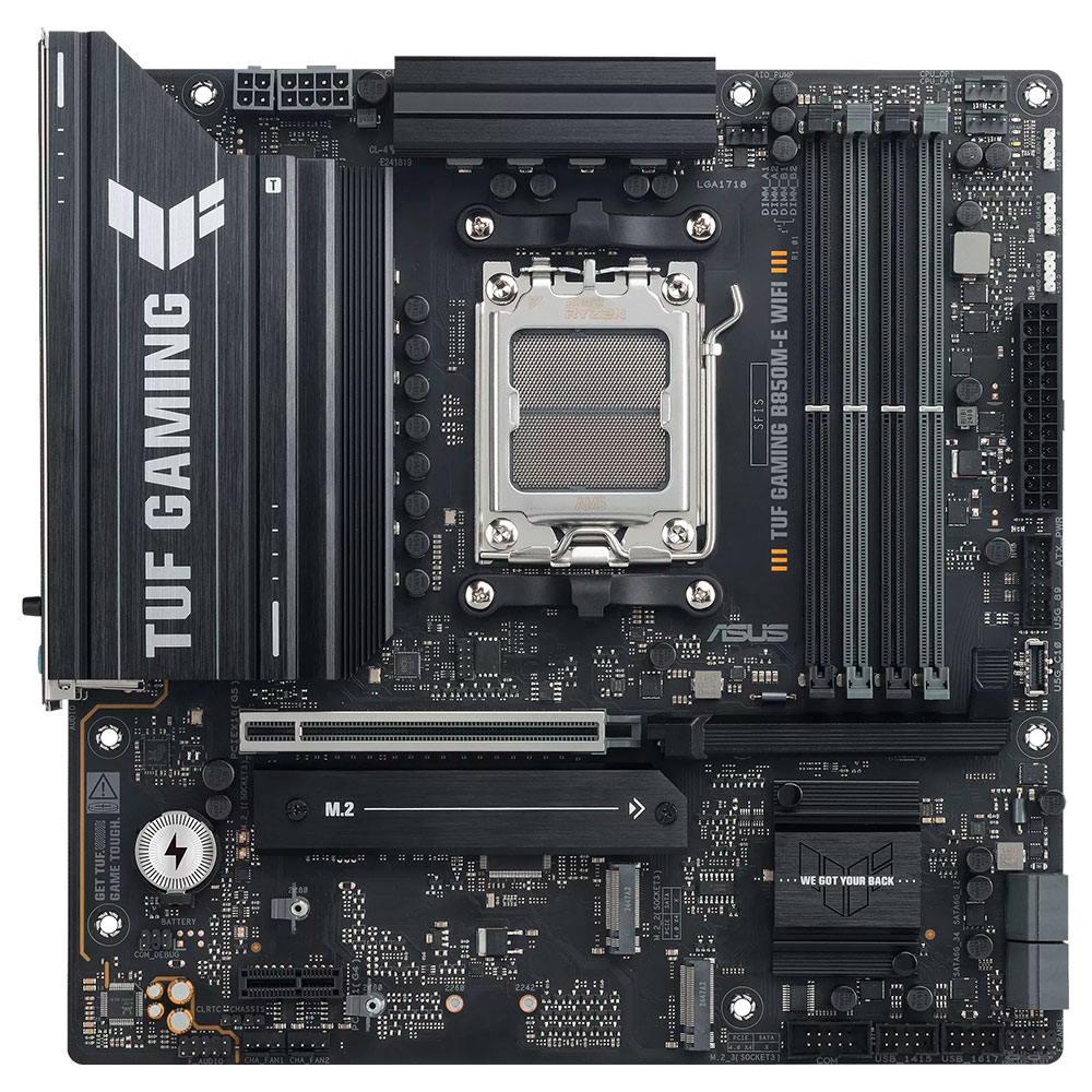 Imagem de PLACA MAE (AMD) ASUS B850M-E WIFI TUF GAMING DDR5 AM5