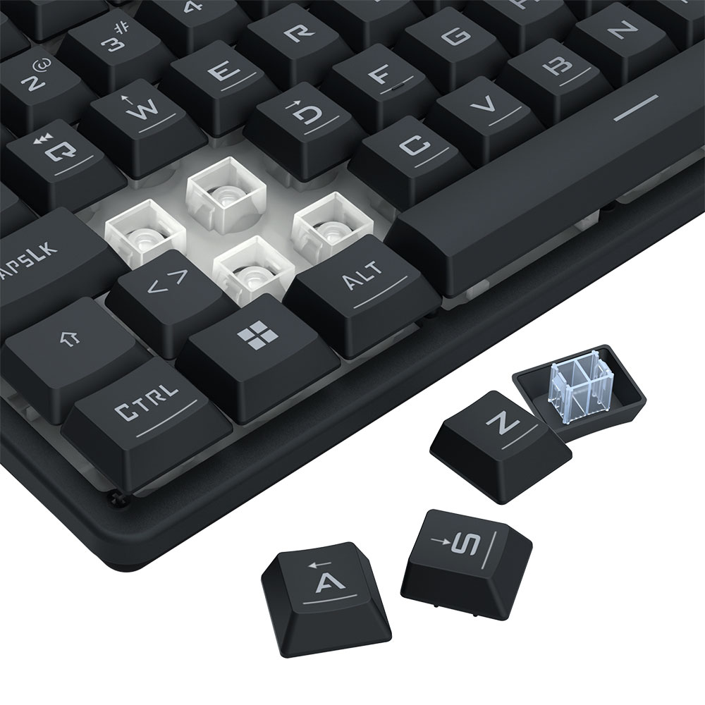 Imagem de KIT TECLADO + MOUSE + HEADSET + MOUSEPAD REDRAGON ESSENTIALS PRETO S166