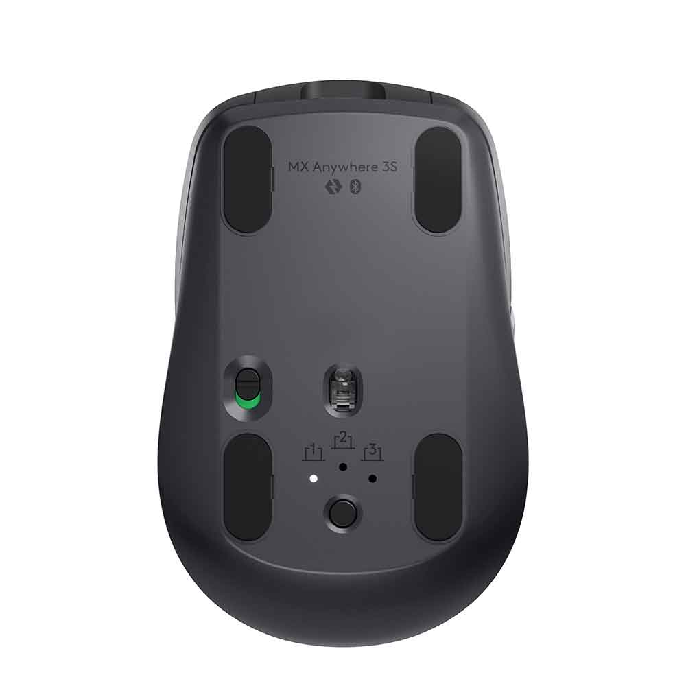 Imagem de MOUSE SEM FIO LOGITECH MX ANYWHERE 3S GRAFITE - 910-006932