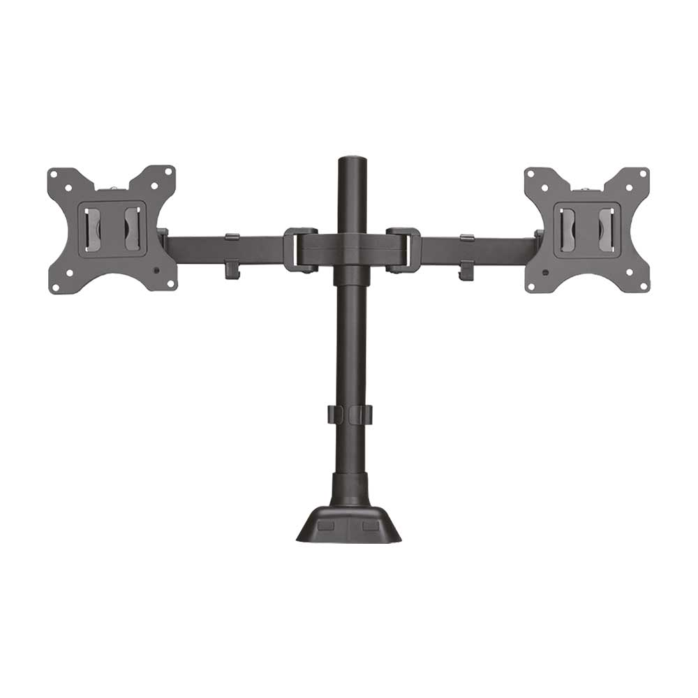 Imagem de SUPORTE MONITOR FIXO AJUSTAVEL PARA 2 MONITORES 10" A 32" PIX - 079-0074