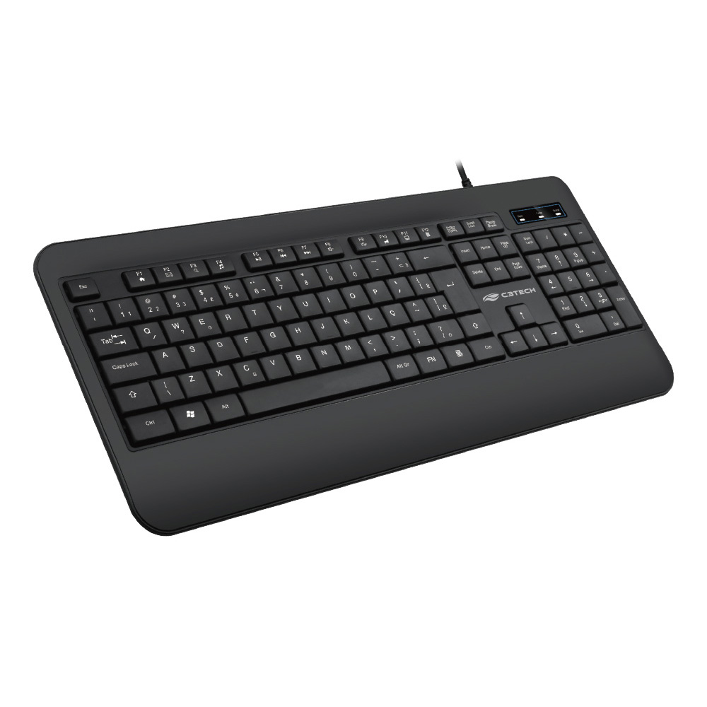 Imagem de TECLADO C3TECH MULTIMIDIA USB PRETO - KB-M100BK