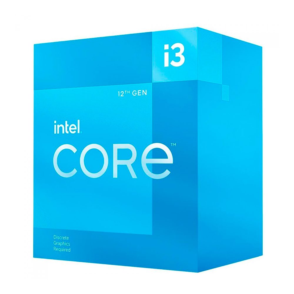 Imagem de PROCESSADOR INTEL CORE I3-12100F 3.3GHz (TURBO 4.3GHz) 12MB CACHE LGA1700 12° GERACAO BX8071512100F