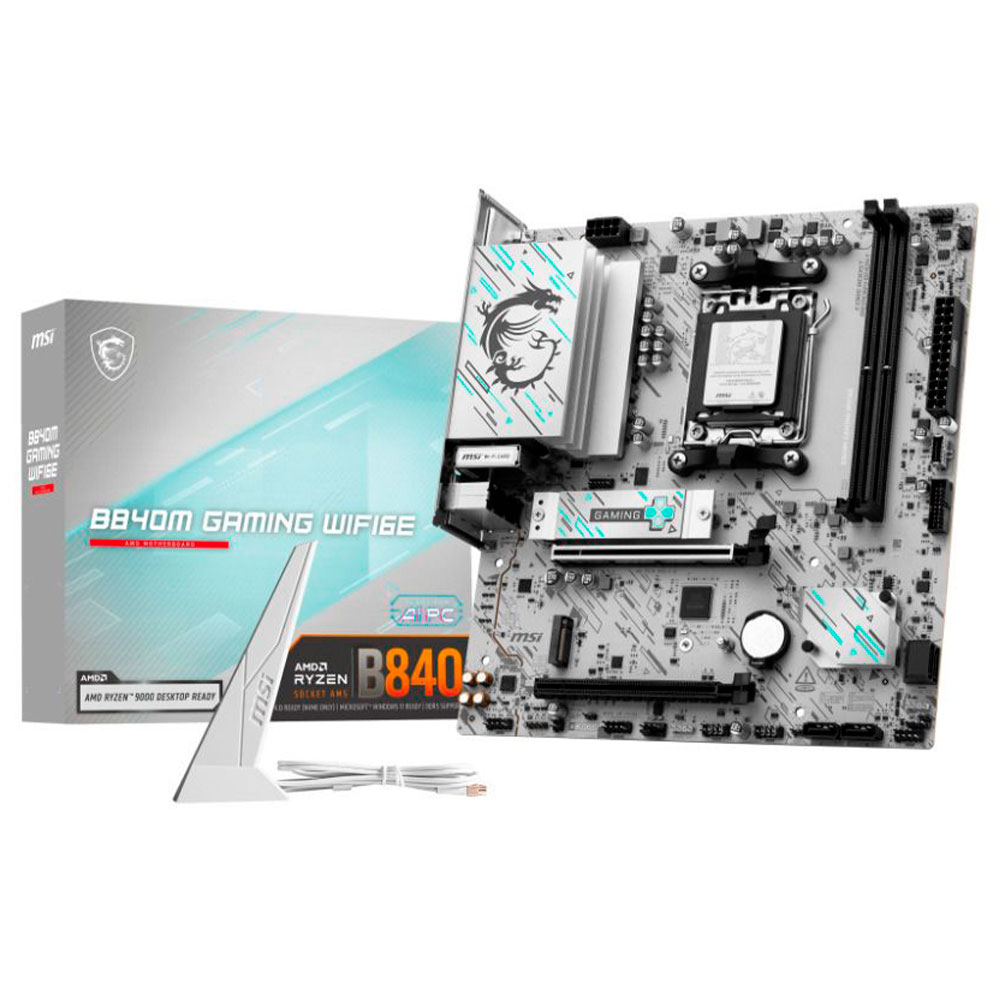 Imagem de PLACA MAE (AMD) MSI B840M GAMING WIFI6E DDR5 AM5