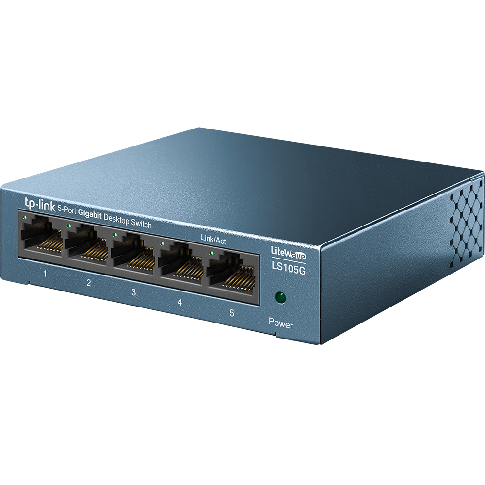 Imagem de SWITCH 5 PORTAS 10/100/1000 TP-LINK LS105G