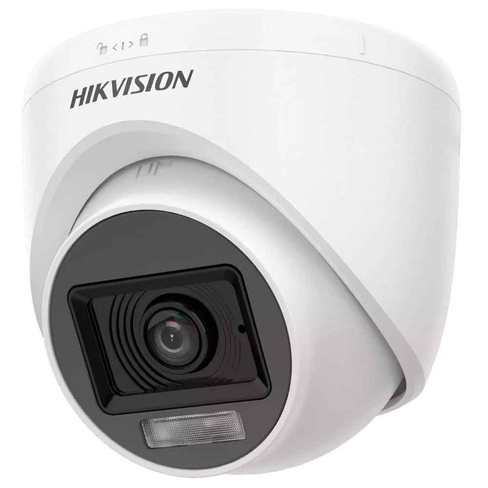 Imagem de CAMERA AN 2MP TURRET 2.8MM DUAL LIGHT COM COLORVU MIC COM AUDIO DS-2CE76D0T-LPFS HIKVISION