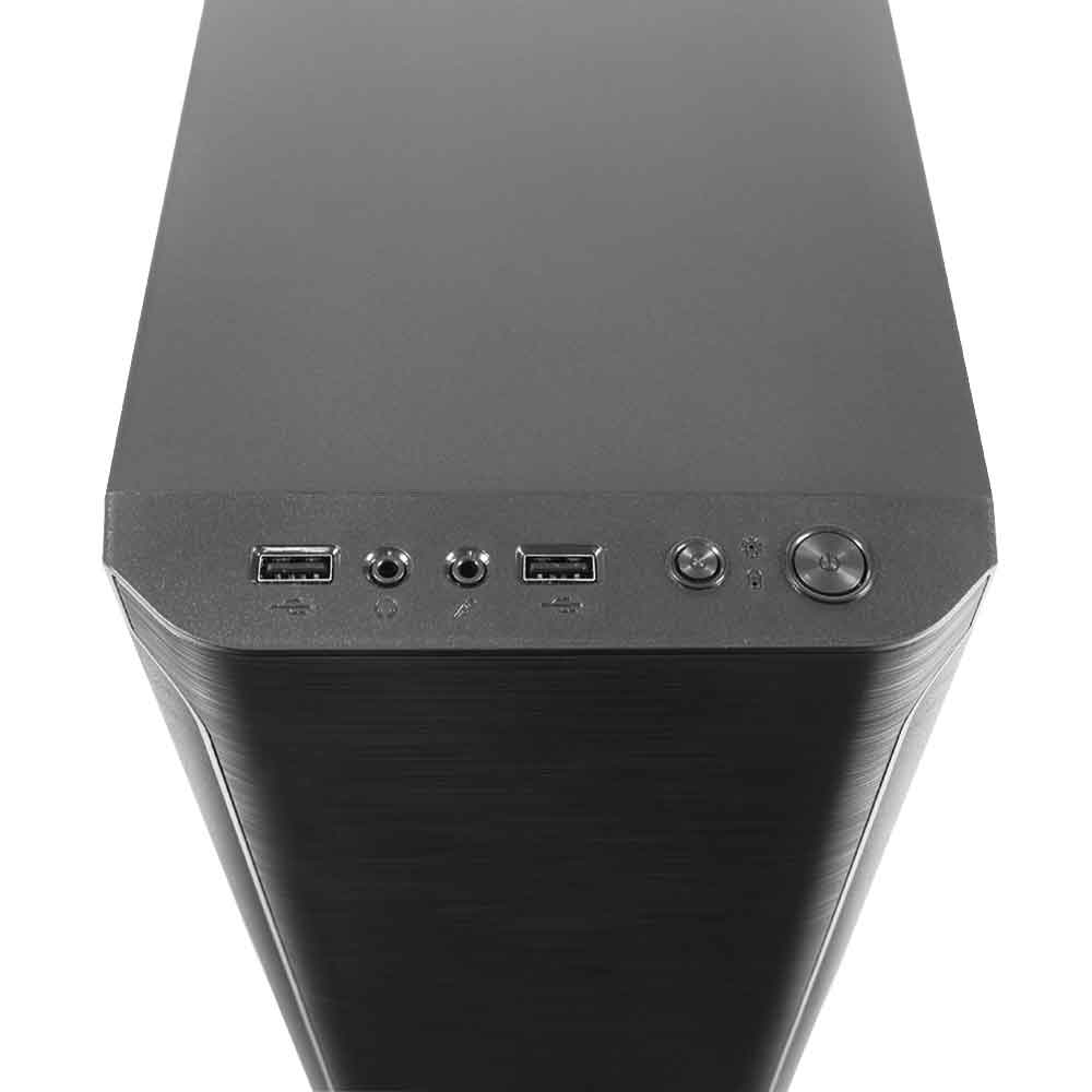 Imagem de GABINETE TORRE MICRO-ATX C3TECH MT-30BK C/FTE 200W