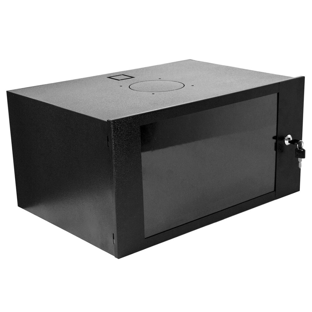 Imagem de RACK PADRAO 19 POL 5U X 350MM PRETO VISOR DE ACRILICO - 475 - GFORCE