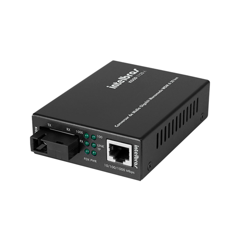 Mostrar detalhes de CONVERSOR DE MIDIA INTELBRAS KGSD 1120 A GIGABIT MONOMODO 20 KM WDM - 4780010 Imagem de CONVERSOR DE MIDIA INTELBRAS KGSD 1120 A GIGABIT MONOMODO 20 KM WDM - 4780010