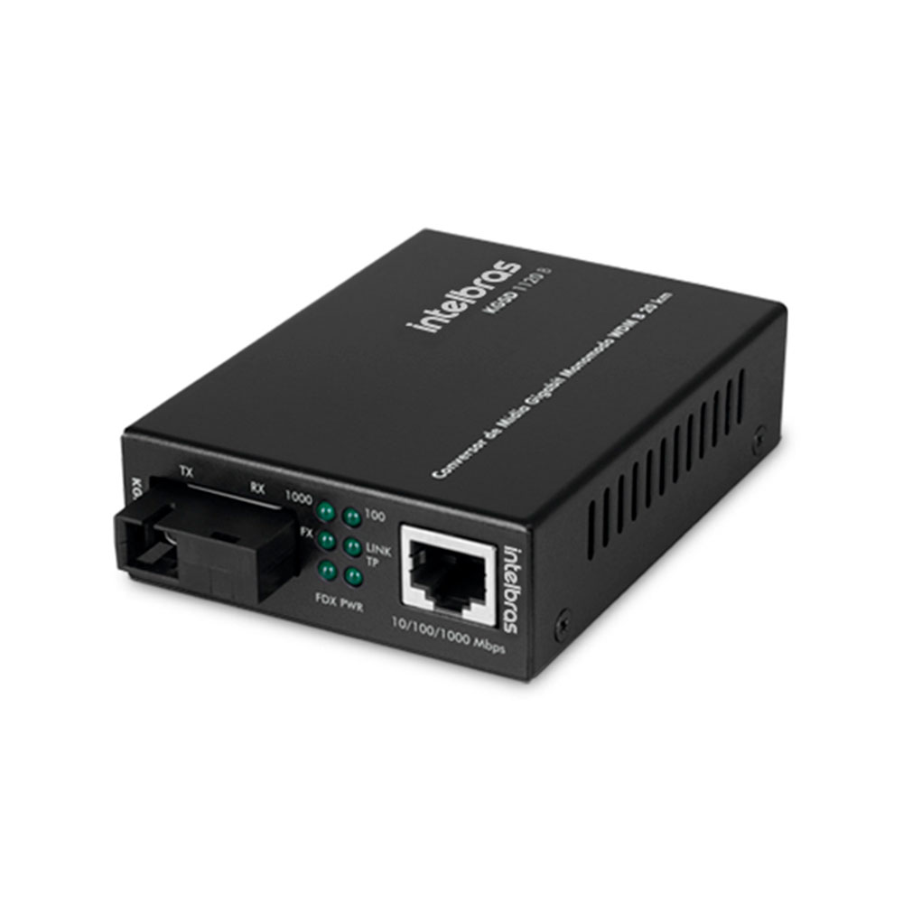 Mostrar detalhes de CONVERSOR DE MIDIA INTELBRAS KGSD 1120 B GIGABIT MONOMODO 20 KM WDM - 4780009 Imagem de CONVERSOR DE MIDIA INTELBRAS KGSD 1120 B GIGABIT MONOMODO 20 KM WDM - 4780009