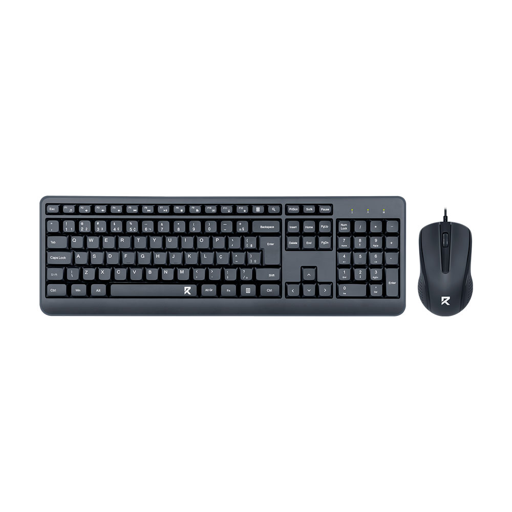 Imagem de KIT MOUSE E TECLADO REDRAGON BS-7092 PRETO