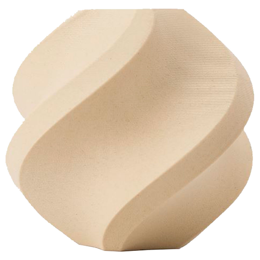 Imagem de FILAMENTO BAMBU LAB PLA WOOD - WHITE OAK COM CARRETEL 1,75MM -  A16-W0-1.75-1000-SPL