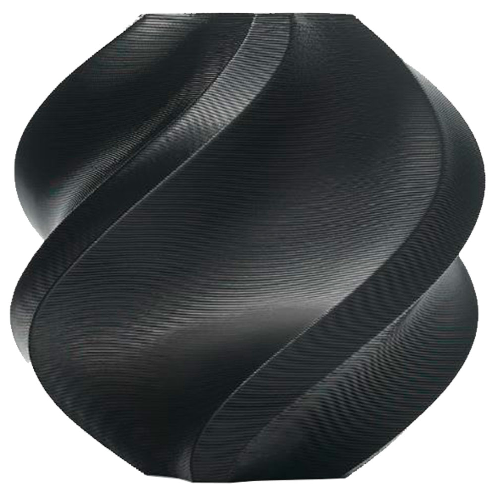 Imagem de FILAMENTO BAMBU LAB TPU 95A HF PRETO COM CARRETEL REUTILIZAVEL, 1,75MM - U00-K0-1.75-1000-SPL