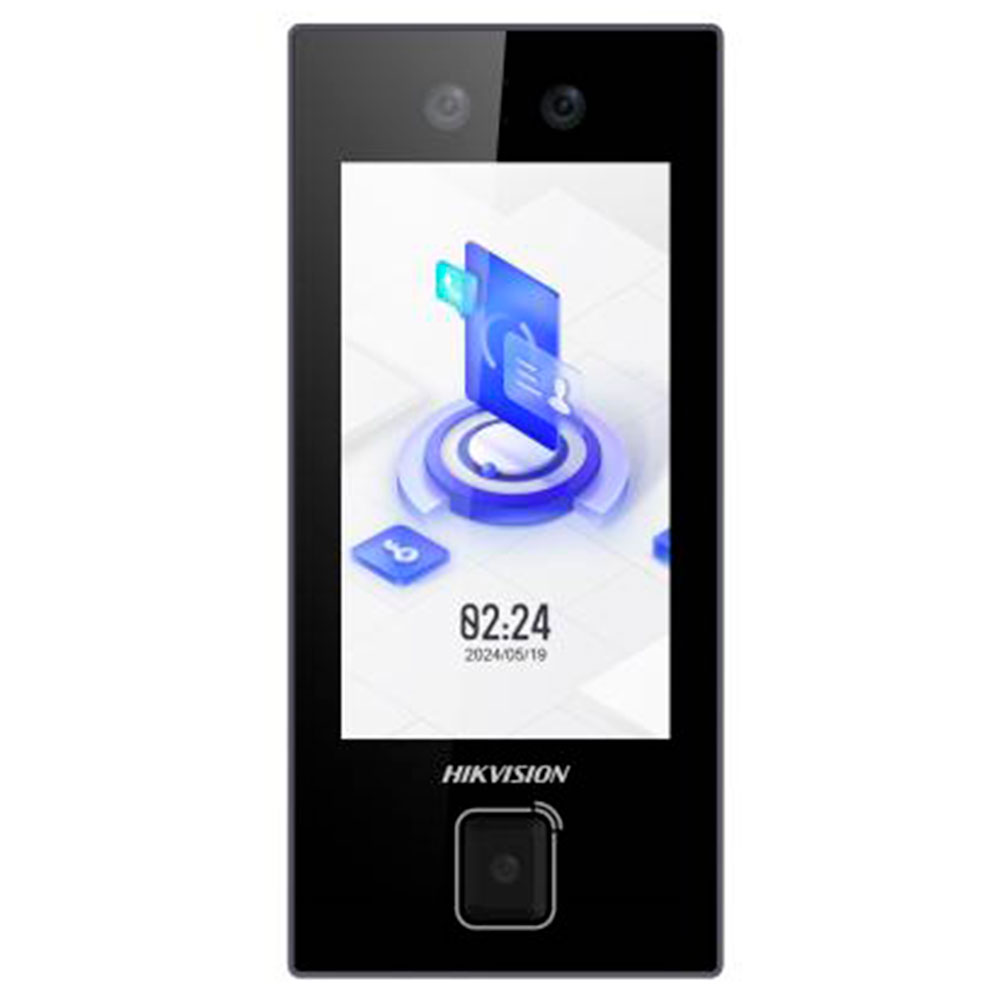 Imagem de CONTROLE DE ACESSO FACIAL DS-K1T344MBWX-QRE1 HIKVISION