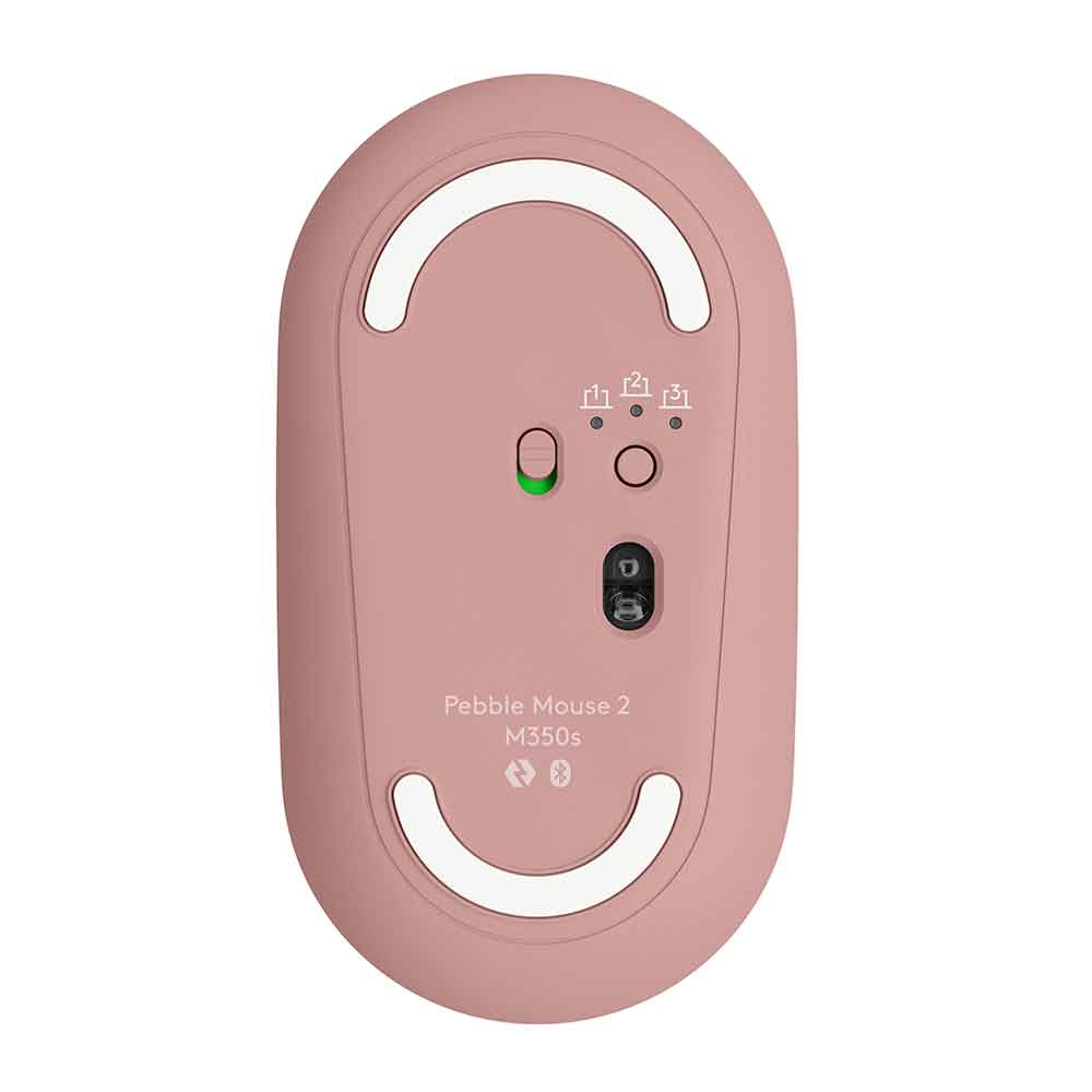 Imagem de MOUSE LOGITECH PEBBLE 2 M350S SEM FIO ROSE - 910-007048