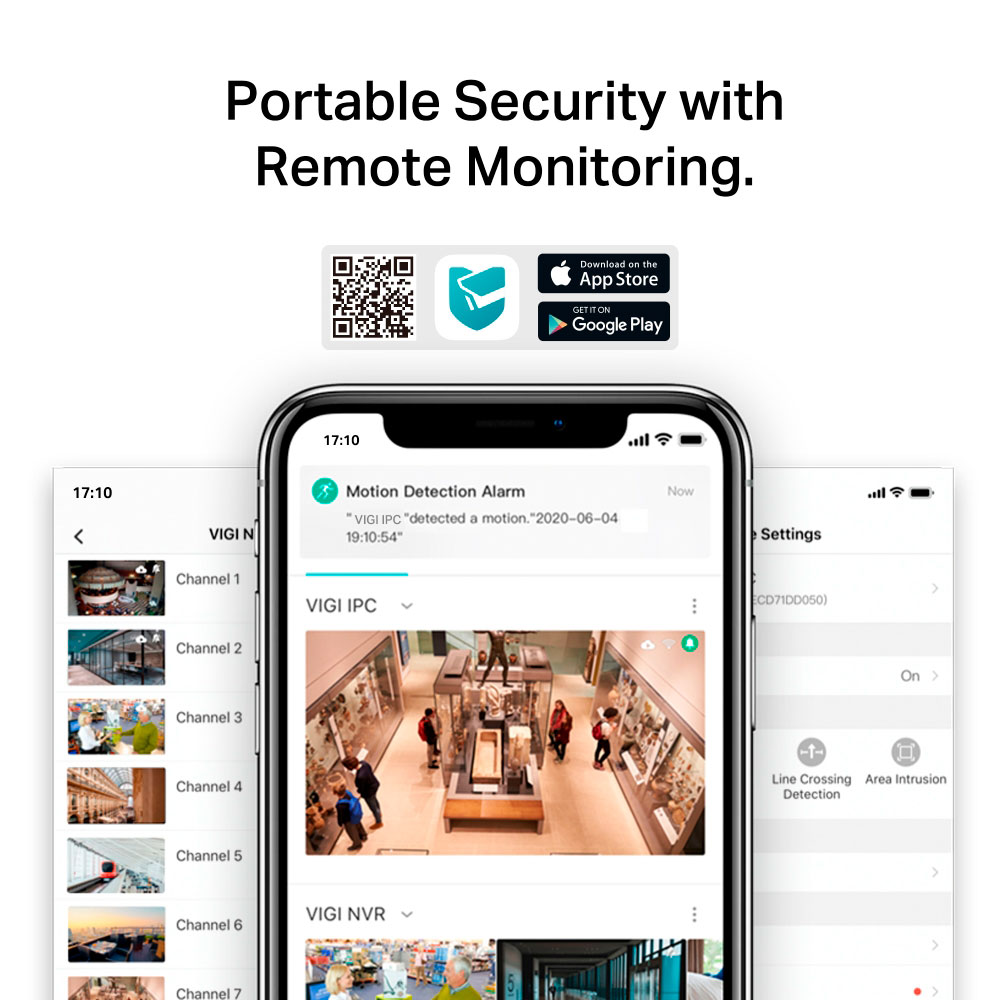 Imagem de CAMERA IP INTERNA TURRET VIGI C440-W(4MM) 4MP COLORIDA WI-FI TPN0418