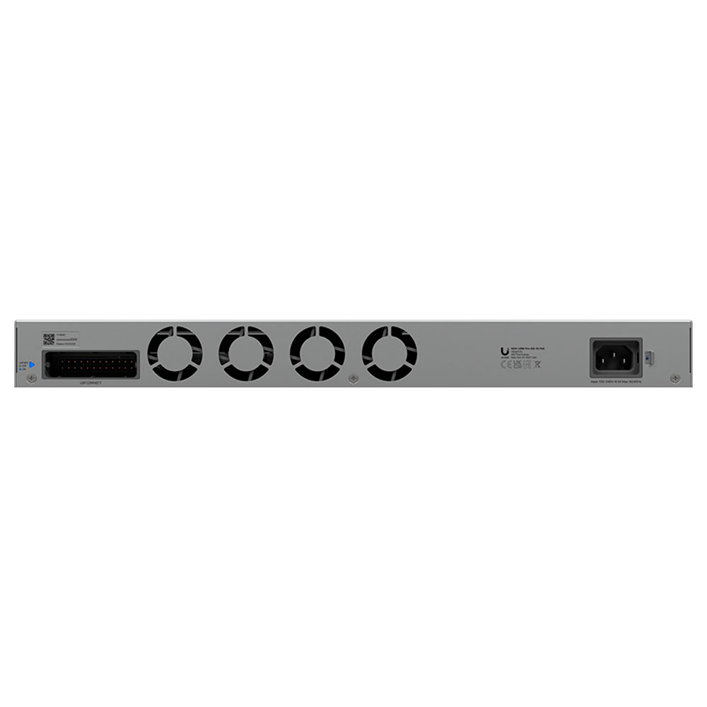 Imagem de SWITCH UBIQUITI GERENCIAVEL L3 10 PORTAS 10GBE+ 02 SFP+ DE 10GB USW-PRO-XG-10-POE-BR