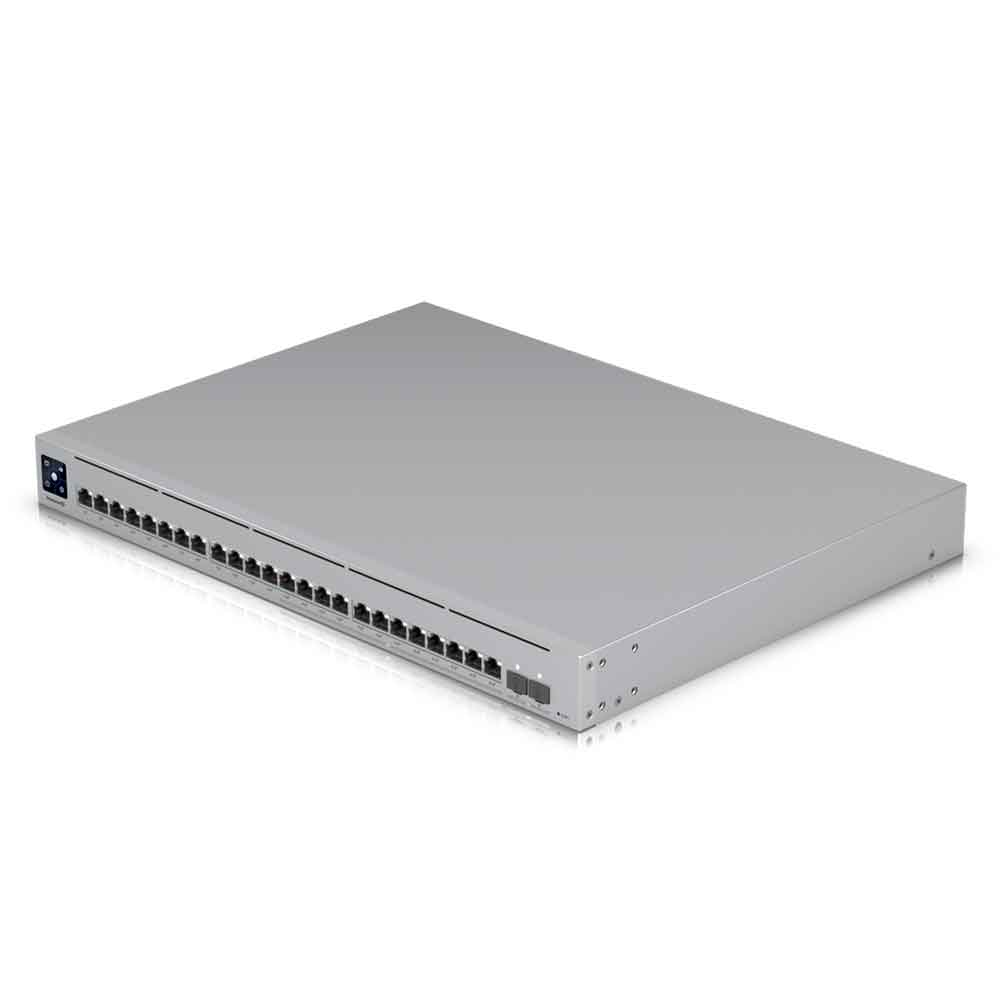 Imagem de SWITCH UBIQUITI GERENCIAVEL L3 24 PORTAS 12 GIGABIT E 12 2.5GB + 02 SFP+ DE 10GB USW-ENTERPRISE- 24-