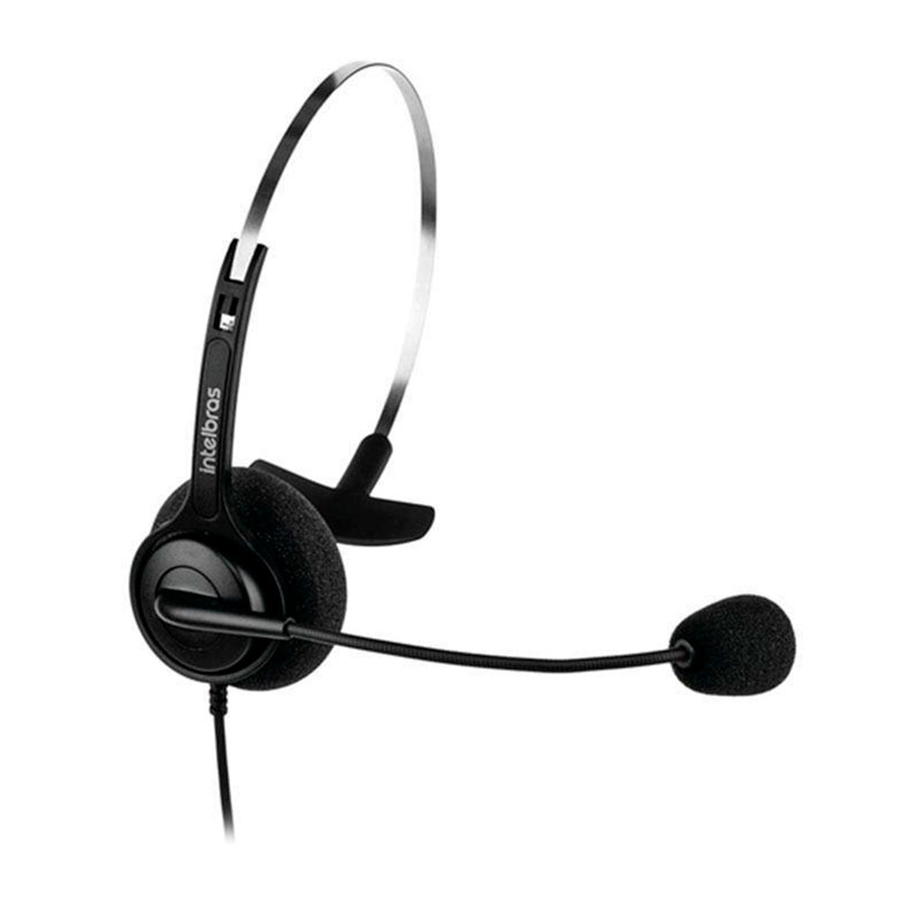 Imagem de HEADSET INTELBRAS PARA TELEFONE CHS 40 USB 4010041 MONO PRETO